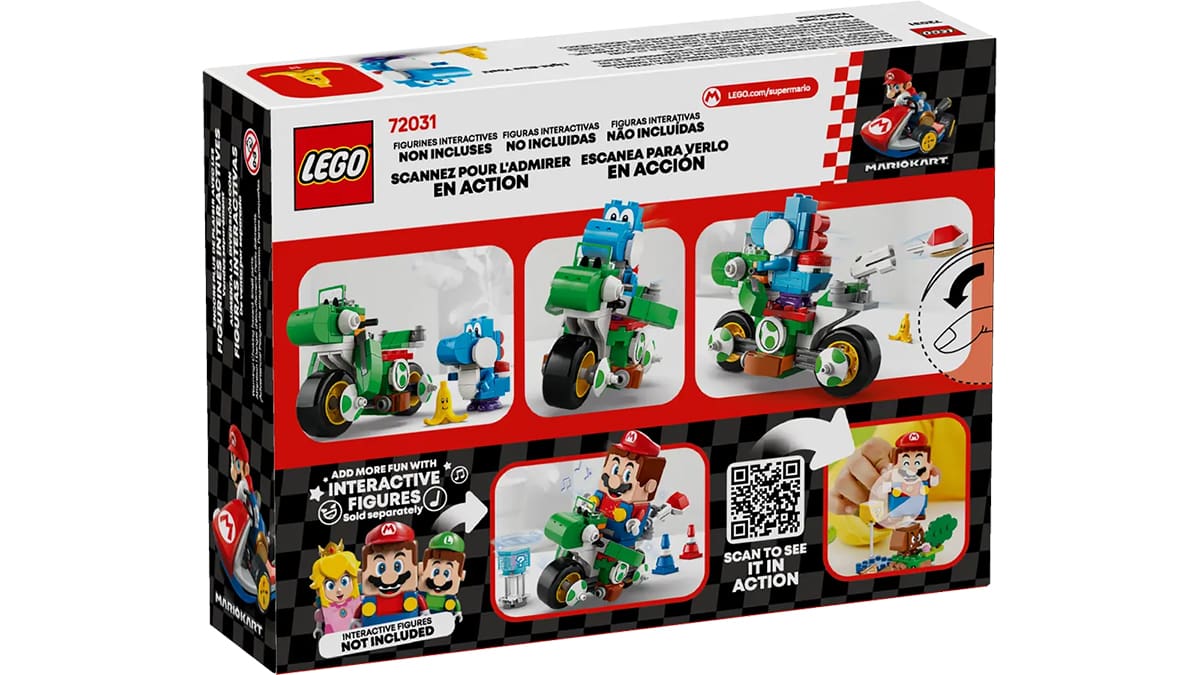LEGO® Super Mario™: Mario Kart™ - Yoshi™ Bike 6